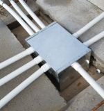 Very neat electrical work